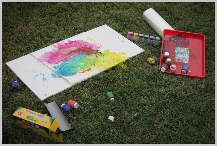 Day 274 / Finger-Painting